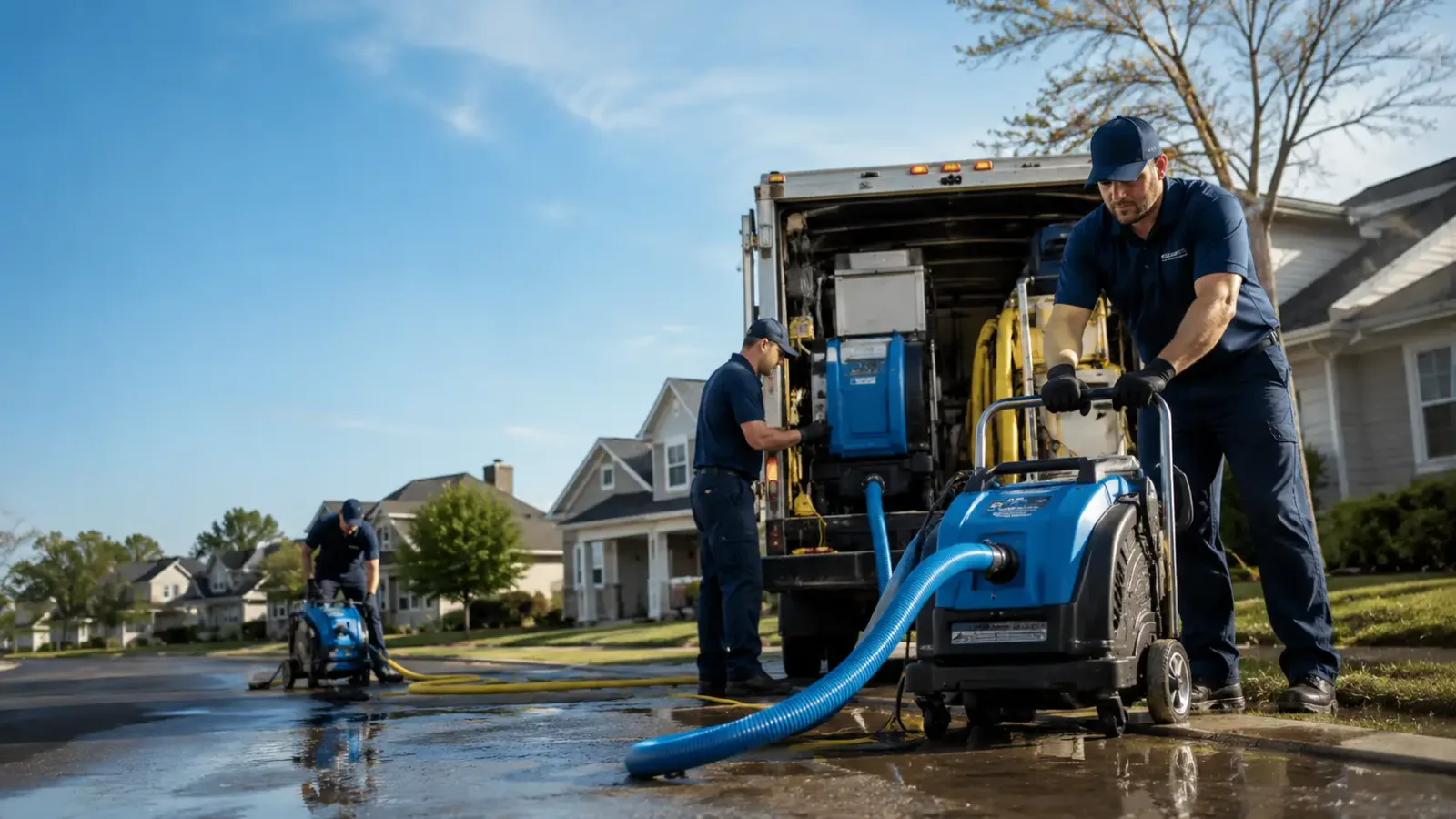 Flood Damage Cleanup in Lupton, MI